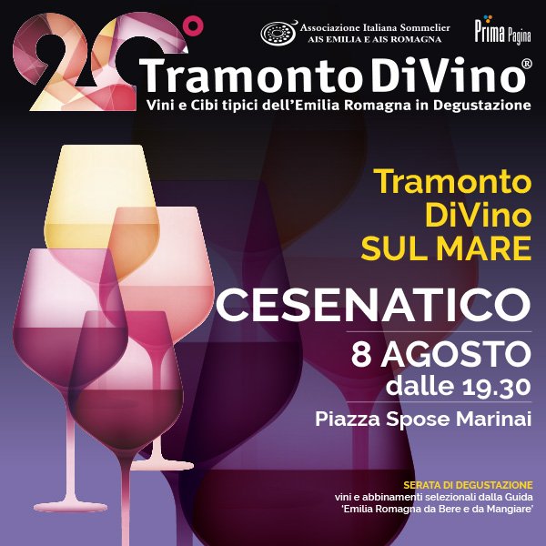 Tramonto DiVino - CESENATICO 8 AGOSTO