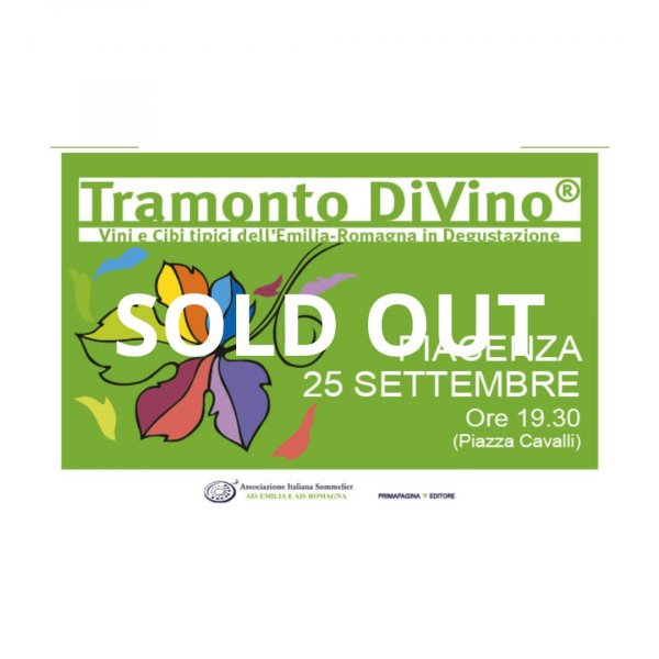 A Cena con Tramonto DiVino - Piacenza 25 Settembre (Cena a tavola)